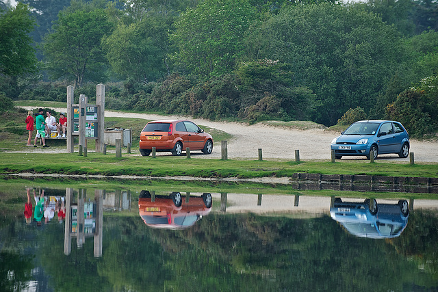 Hatchet Pond reflections