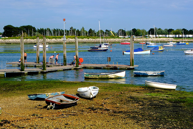 A sunny evening in Emsworth