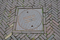 Manhole cover of the Gemeente Naarden