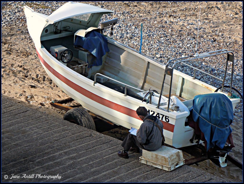 Not just for fishing, but painting too:-)