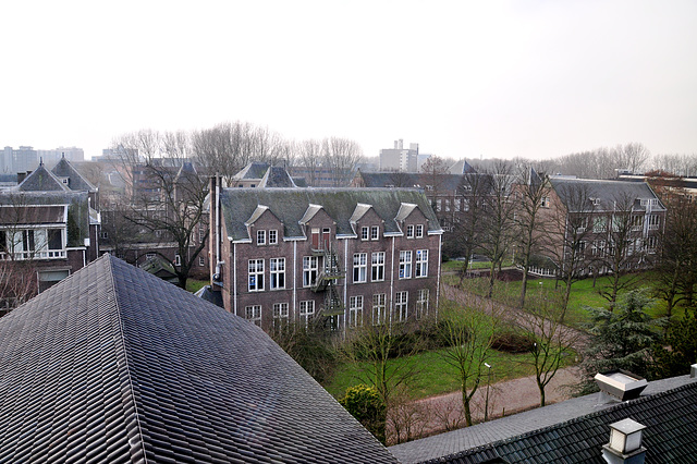View of the old Pathology and Anatomy Lab of Leiden University