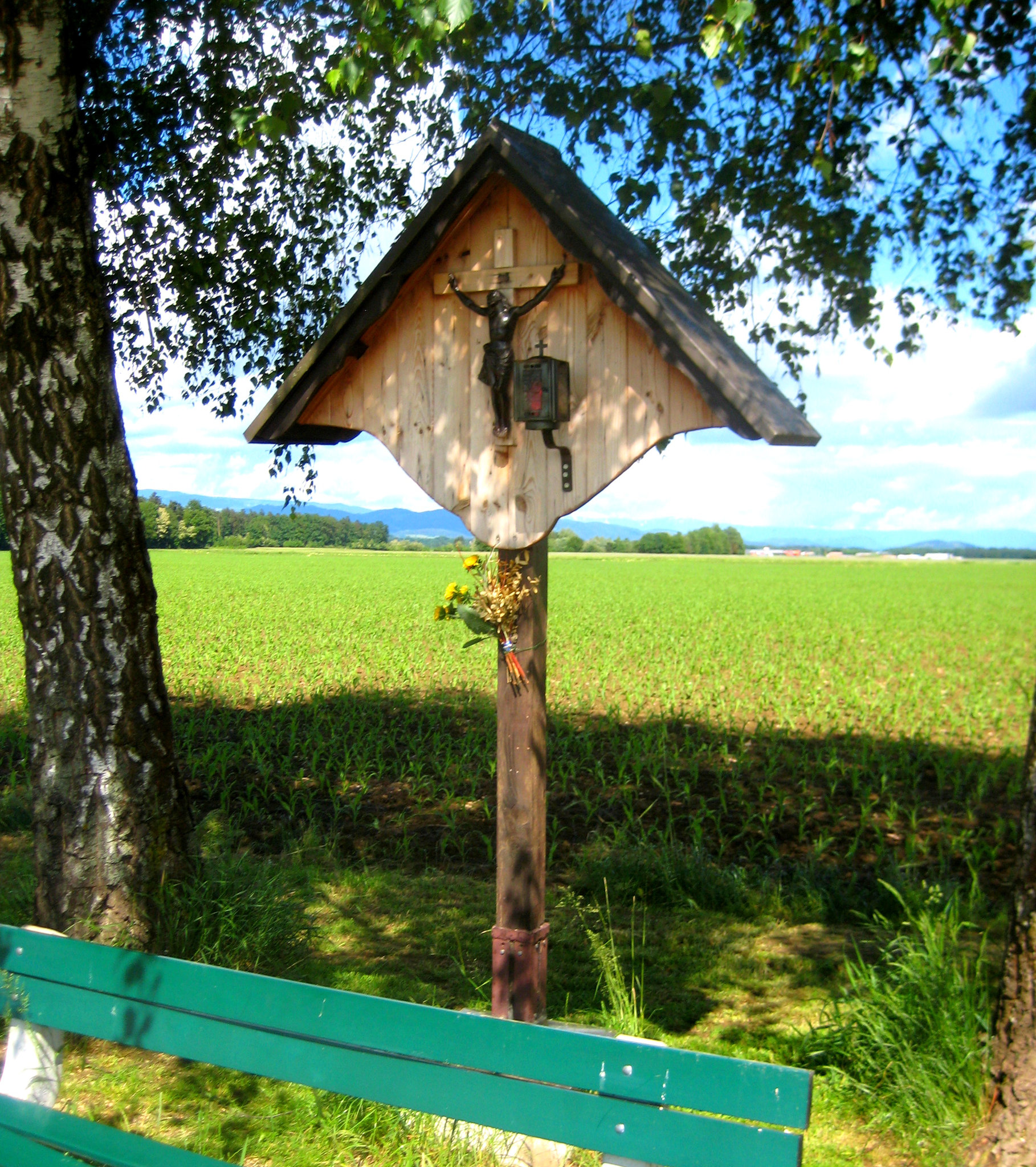 Ebenthal, Wegkreuz (2013)