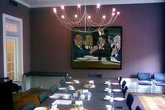 Meeting room in the Academy Building of Leiden University