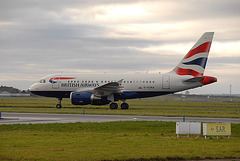 G-EUNA A318 British Airways