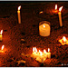 Candles for peace.
