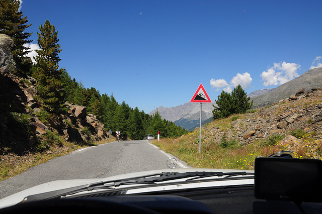 Down the Gavia Pass