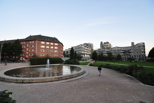 Hamburg – View of a modern development