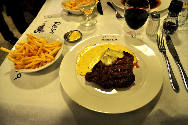 I ate this: Ribeye with bearnaise sauce