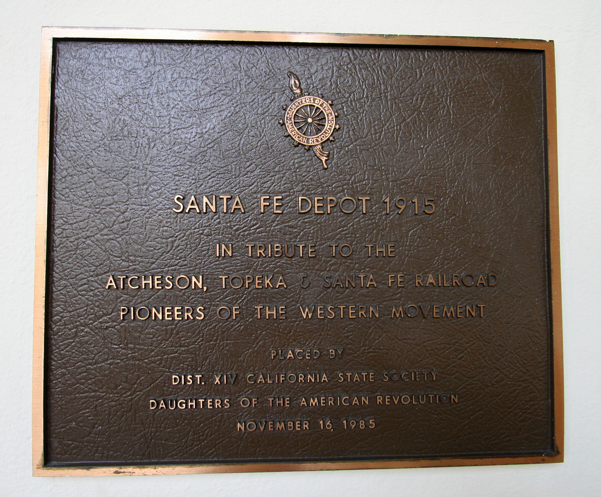 Santa Fe Depot - San Diego - "Atcheson" (1997)