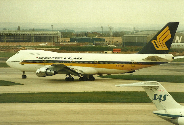 9V-SQF B747 Singapore Airlines