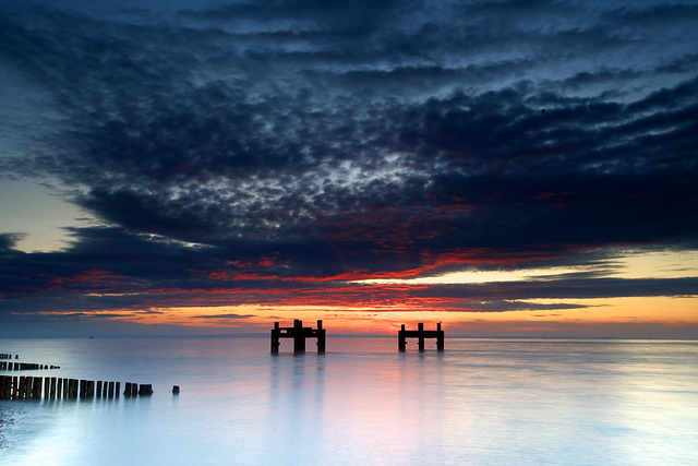 Lepe Dolphins sunrise 4