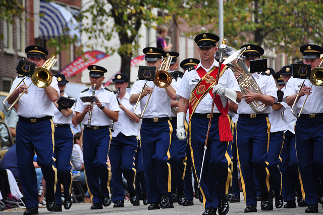 Leidens Ontzet 2011 – Parade – Marching band