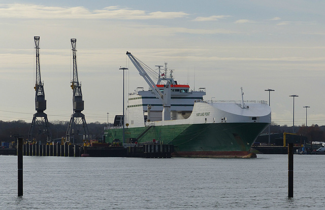 Hartland Point at Marchwood - 14 January 2014