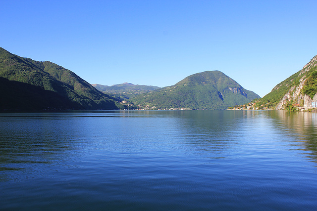 Blick über den Luganer See