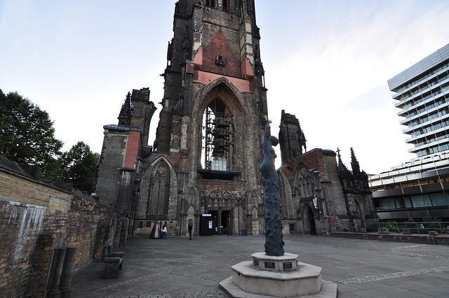 Hamburg – Ruin of the St. Nikolai church