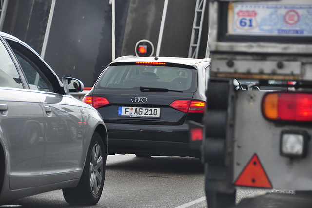 Unfortunate number plate on a German car