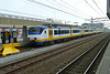 Sprinter trains at Leiden Central station