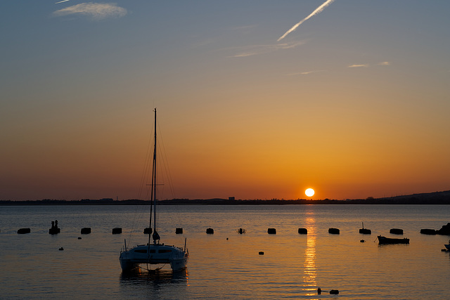 Boat at Sunset