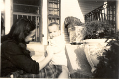 Ricky and Alice, Sept.,1947, New Orleans