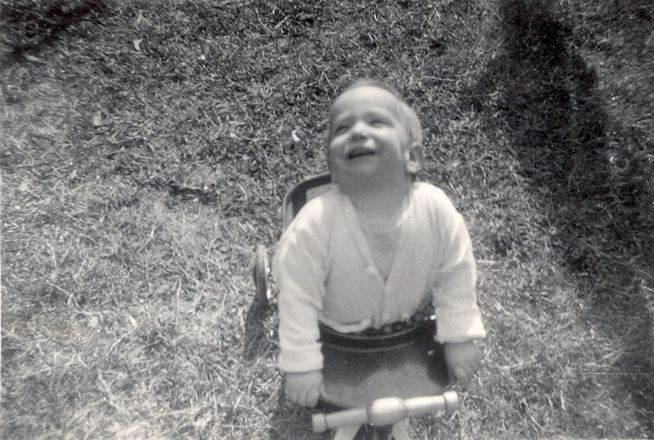 Ricky in the Taylor Tot, New Orleans, 1948