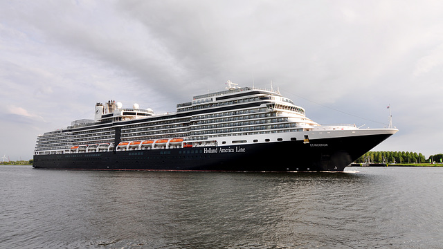 The Eurodam of the Holland America Line