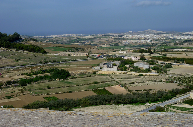 View from Mdina