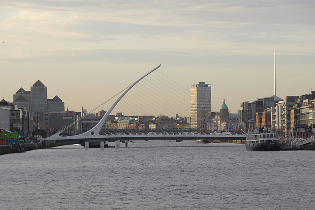 Looking upriver from the Eastlink bridge