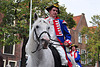 Leidens Ontzet 2011 – Parade – Knight on a white horse