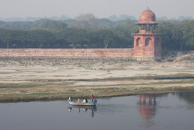 View from the Taj