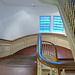 Staircase in the Verwijs bookstore in The Hague