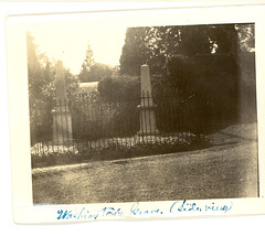 George and Martha Washington's Graves., Mount Vernon, Virginia, 1939