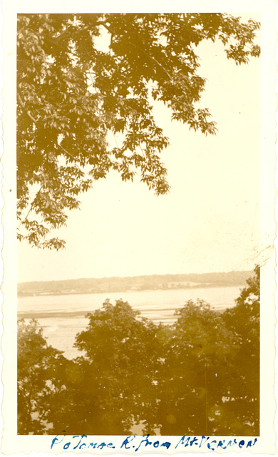 View of the Potomac River from Mt. Vernon