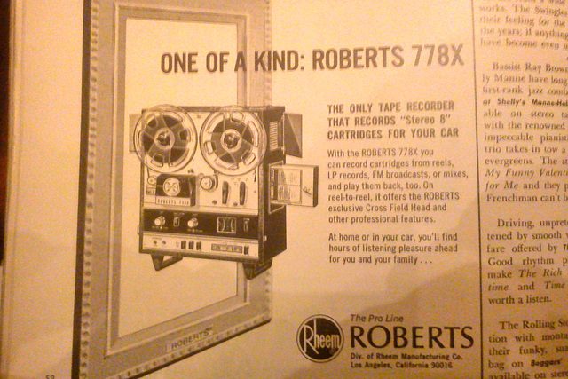 Roberts 778X Tape Recorder