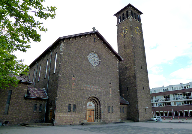 Romanesk Church in Haarlem-Noord