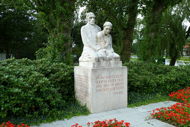 Monument for those who died in the Second World War