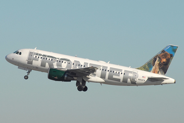 N931FR A319 Frontier Airlines