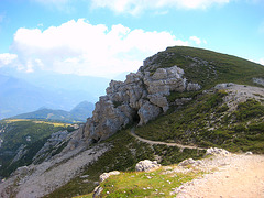 Hochobir, ehemaliger Bergwerksstollen