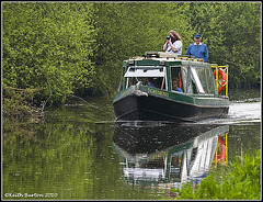 Canon shooter on the Chichester Canal