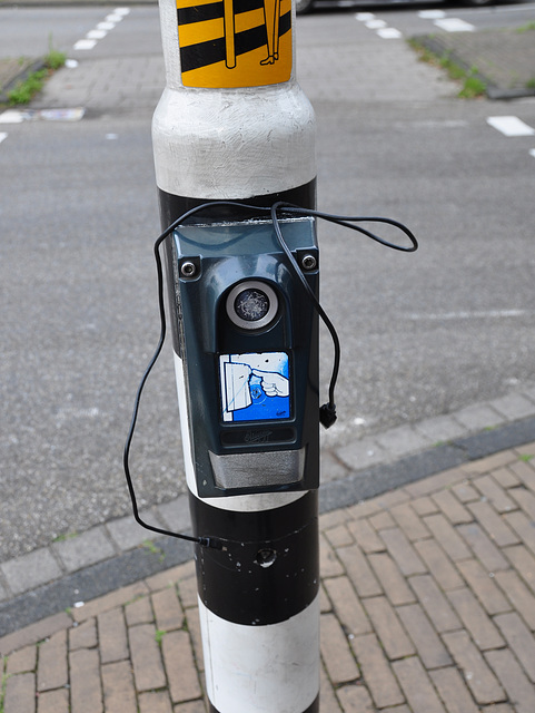 Traffic light with USB cable