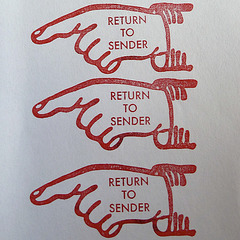 Return to sender stamps