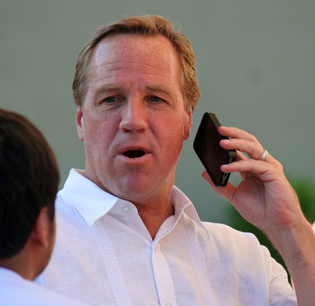 Palm Springs Mayor Steve Pougnet at Palm Springs Rally For Supreme Court Decisions (2732)