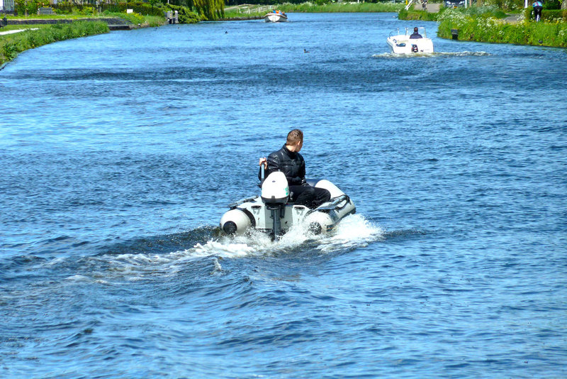 Sailing on the Vliet