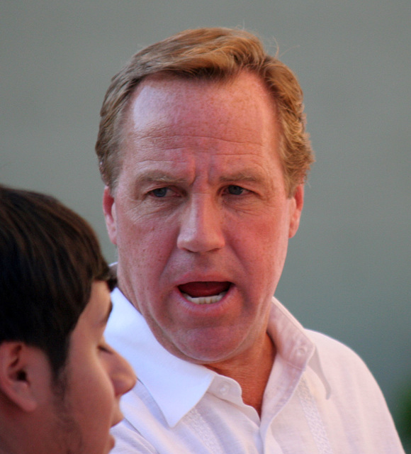 Palm Springs Mayor Steve Pougnet at Palm Springs Rally For Supreme Court Decisions (2735)