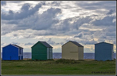 Beach Huts at Hayling Island