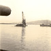 Ship in the harbor at Fiji. c. 1945