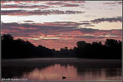 Sunrise at Dryad Lake