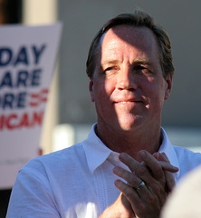 Palm Springs Mayor Steve Pougnet at Palm Springs Rally For Supreme Court Decisions (2750)