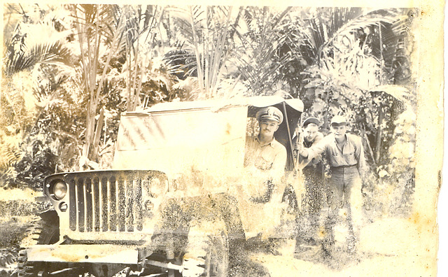 Dad's shipmates in Fiji, c. 1945, USS Gratia.