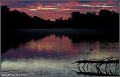 Sunrise at Dryad Lake