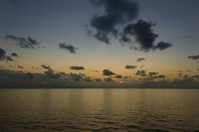 Evening Sea Light